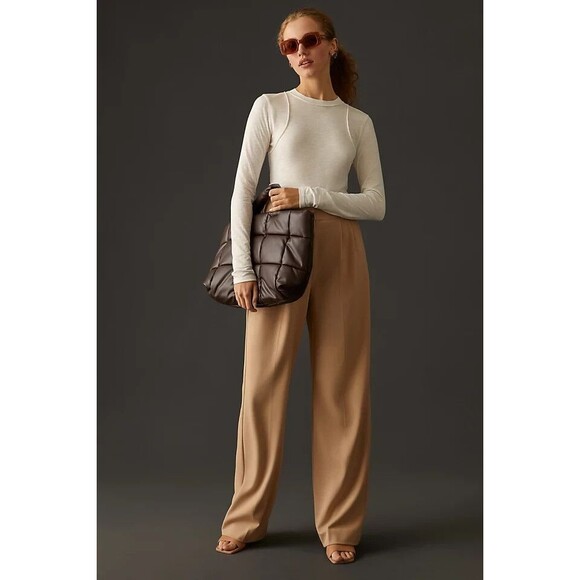 Anthropologie Pilcro Reconstructed Racer Tee Blouse Top Long Sleeve XXS 277567 - Picture 4 of 9